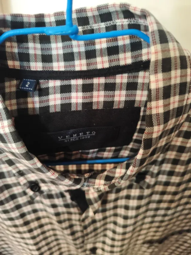 Camisa hombre cuadros M