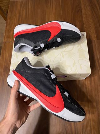 Nike Zoom Freak 5 Negro Rojo