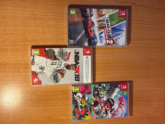 Pacchetto 3 Giochi Nintendo Switch