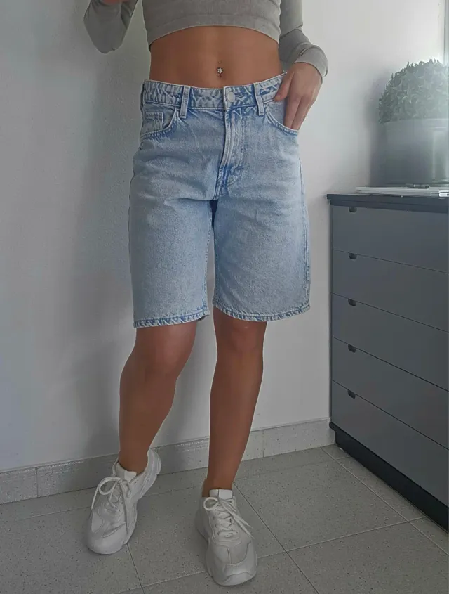 Pantalones cortos vaqueros