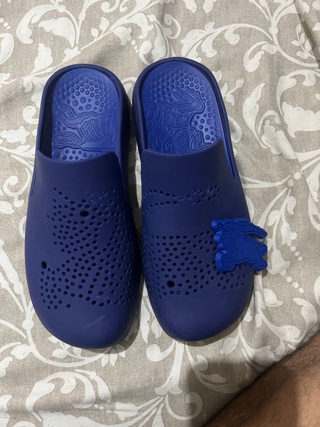 Sandalias Burberry Stingray Azul