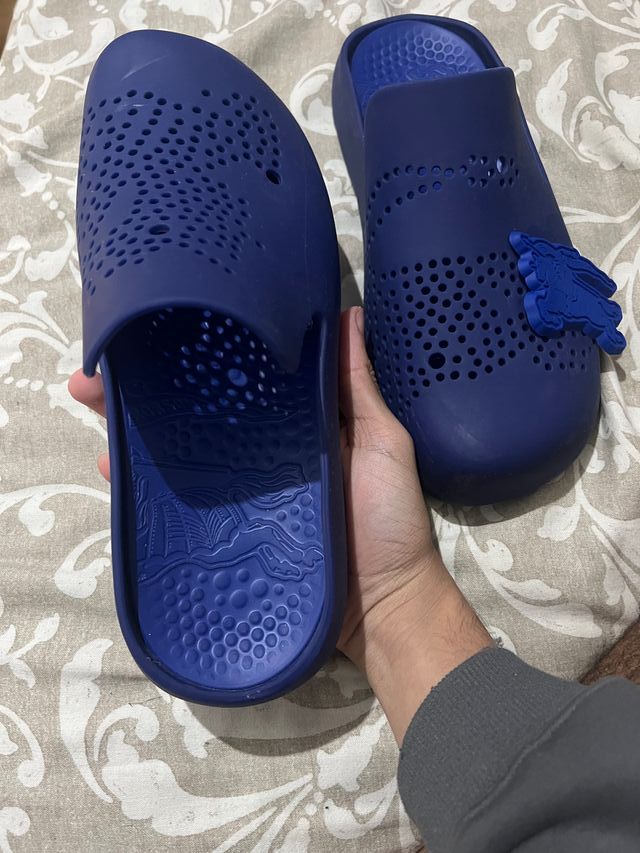 Sandalias Burberry Stingray Azul