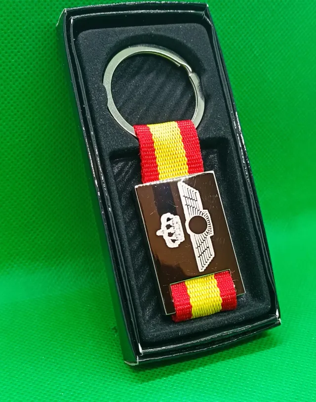 Llavero y pulsera Ejército del Aire