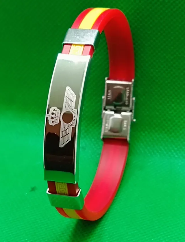 Llavero y pulsera Ejército del Aire