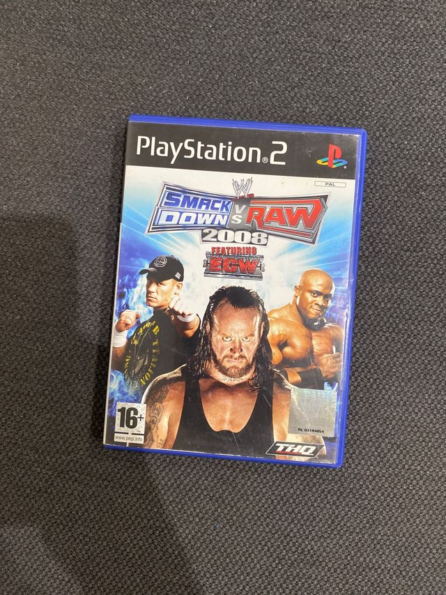 Smackdown vs Raw 2008 featuring ECW PS2