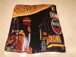 Foulard in pura seta con stampa Fremont