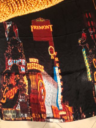 Foulard in pura seta con stampa Fremont