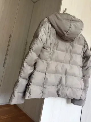 Abrigo anorak acolchado con capucha