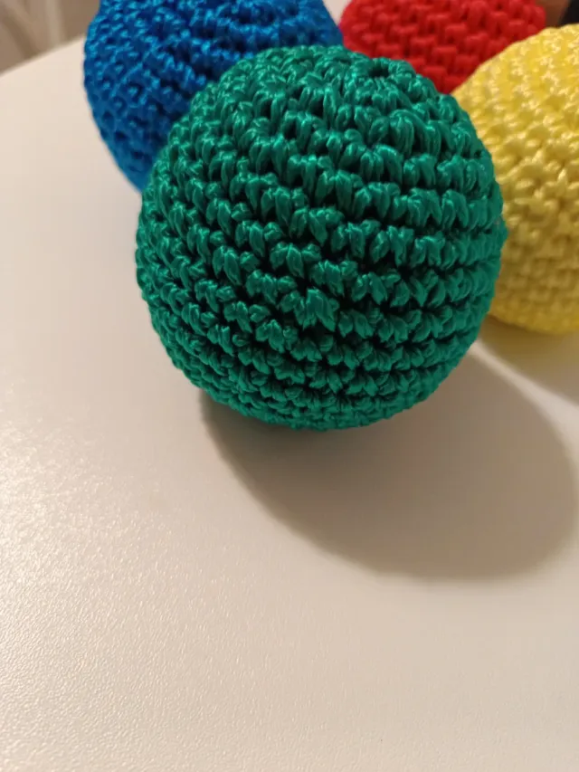 Bolas de crochet decorativas (Set de 4)
