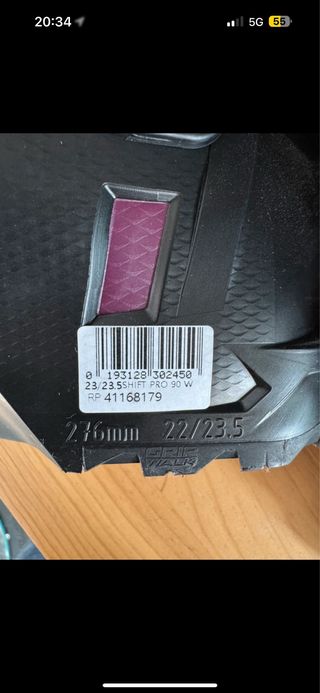 Botas de esquí Salomon Talla 23.5 (37) Nuevas