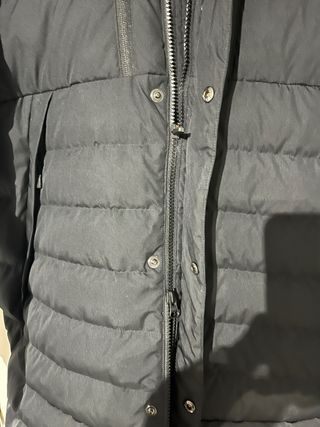 Chaquetón largo Nike Talla L Negro