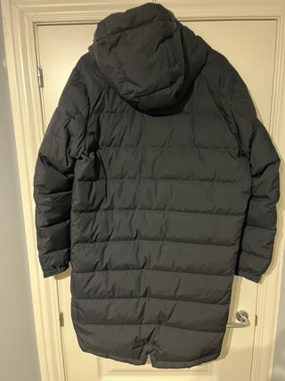 Chaquetón largo Nike Talla L Negro