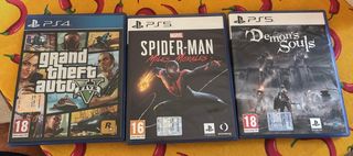 PlayStation 5 con 3 giochi (no controller)