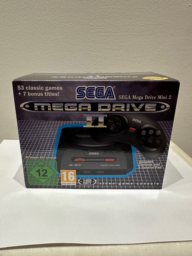 Sega Mega Drive Mini 2 Console Nera