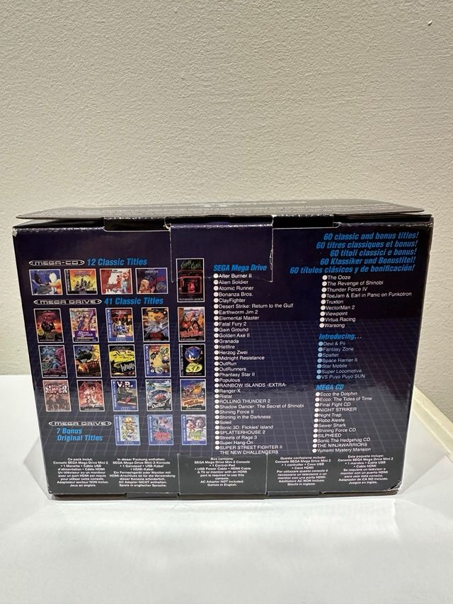 Sega Mega Drive Mini 2 Console Nera