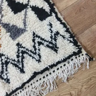 Tappeto artigianale Kilim multicolore in lana