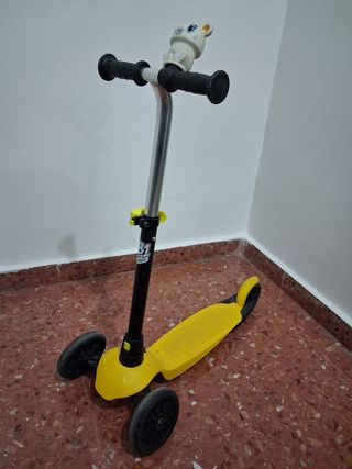 Patinete 3 Ruedas Decathlon Amarillo