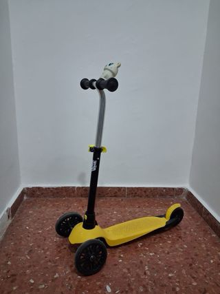 Patinete 3 Ruedas Decathlon Amarillo
