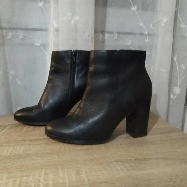 Botines negros tacón  Urban by Gemo