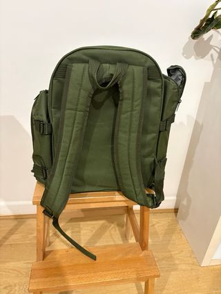 Mochila Picnic VonShef Verde con Manta