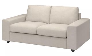 Divano 2 posti braccioli larghi