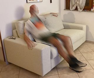 Divano 2 posti braccioli larghi