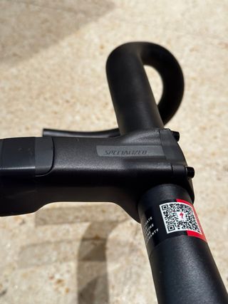 Potencia y manillar Specialized SL7 Negra