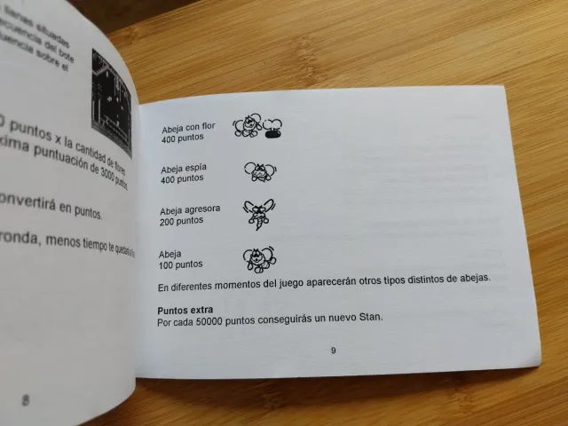 MANUAL DONKEY KONG 3 ESPAÑOL NINTENDO NES