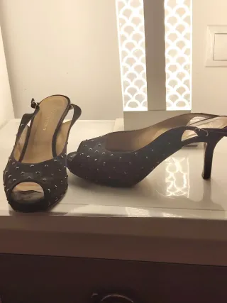 Zapatos de tacón negros Platino talla 40