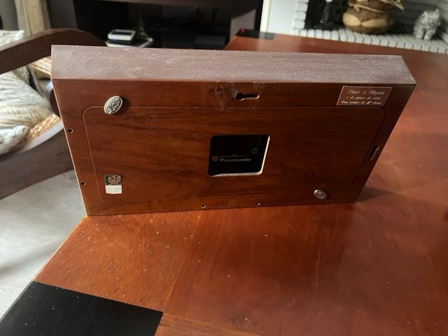 Reloj de mesa decorativo