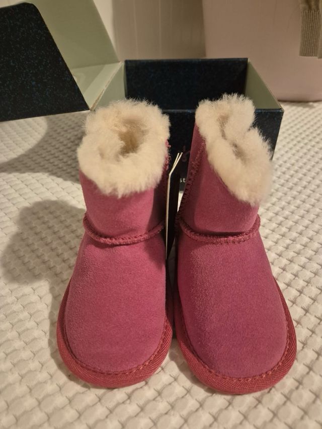 Botas EMU Australia Rosas Talla 12-18M