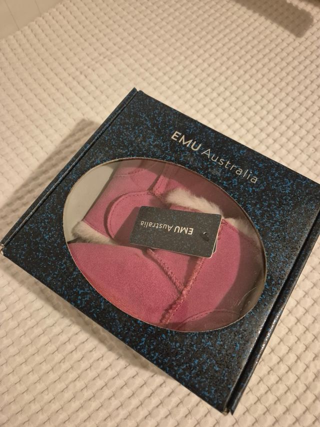 Botas EMU Australia Rosas Talla 12-18M