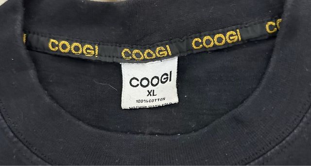 Camiseta Coogi XL Negra Multicolor