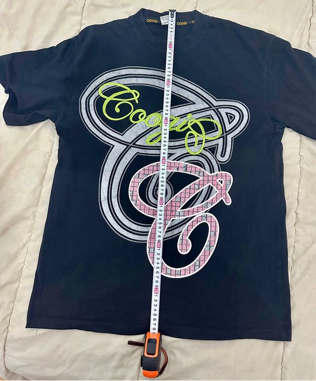 Camiseta Coogi XL Negra Multicolor