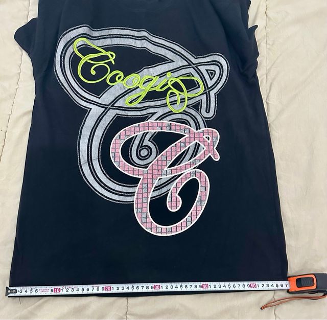 Camiseta Coogi XL Negra Multicolor