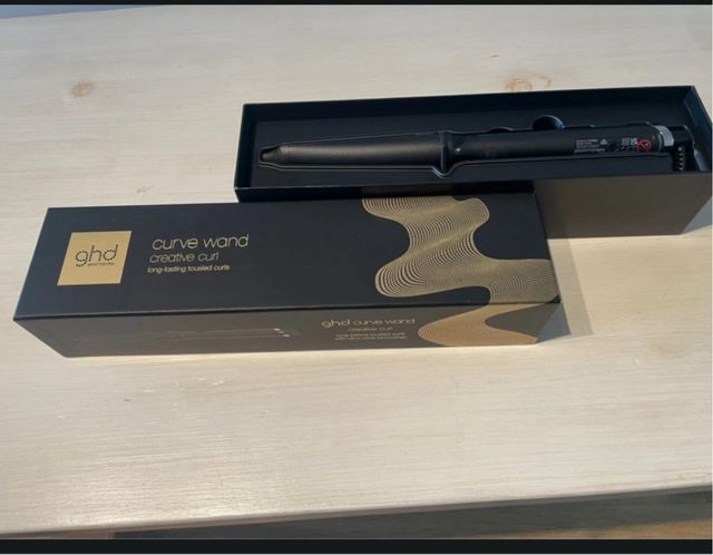 Ghd rizador curve wand creative curl con guante