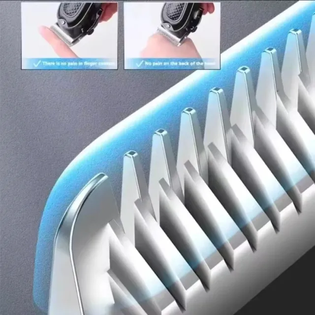 Máquina Cortar Pelo Kemei KM-1071 Negra