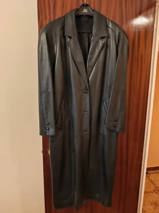 Abrigo largo Napa señora negro