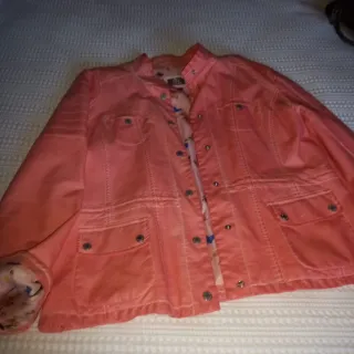 Cazadora 19 87 DONJAZ rosa vintage