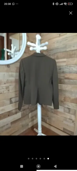 Americana Yera Beige/Marrón