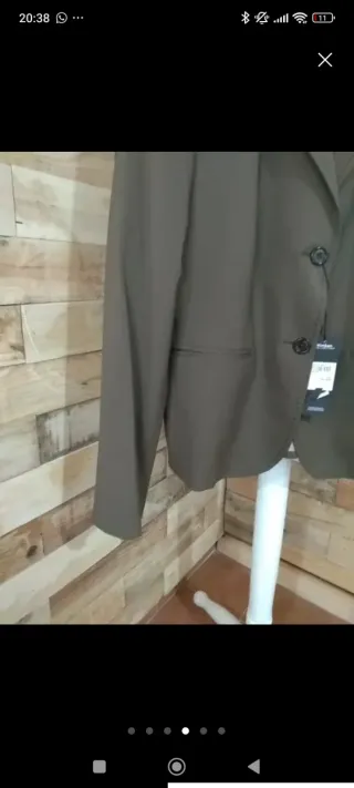 Americana Yera Beige/Marrón