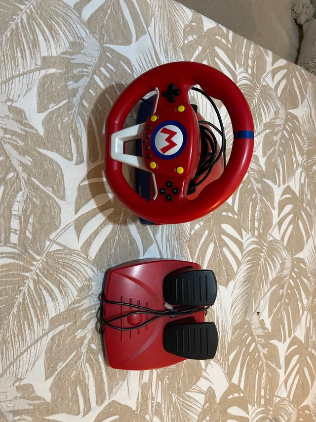 Volante y Pedales Nintendo Switch