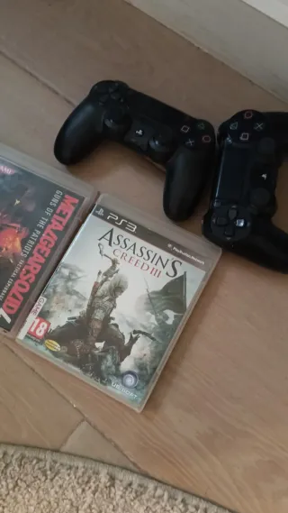 Ps3 con juegos y mando