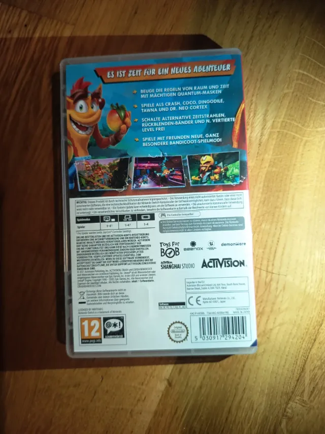 Crash Bandicoot 4: It's About Time Switch