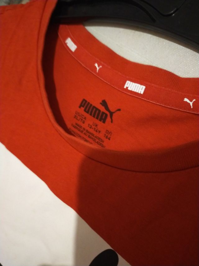 Camiseta Puma Roja Talla 13/14