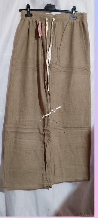 Pantalón pana afelpado