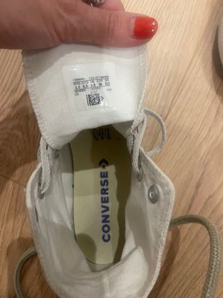 Converse Blancas Caña Alta