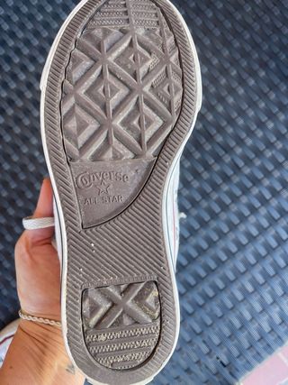 Converse Blancas Caña Alta