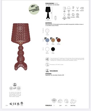 Lampada da design mini Kibuki Kartell