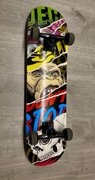 Monopatín Decathlon Oxelo 54mm 92A